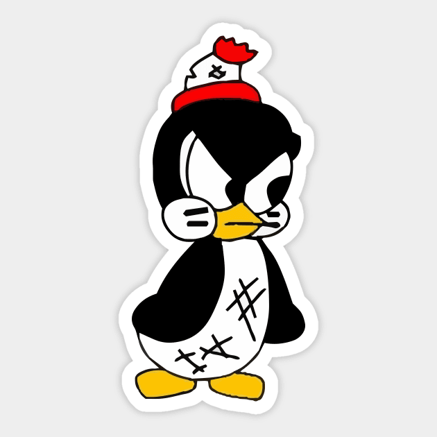 Chilly Willy Sticker by kareemik